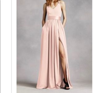 Blush bridesmaid dress never been worn